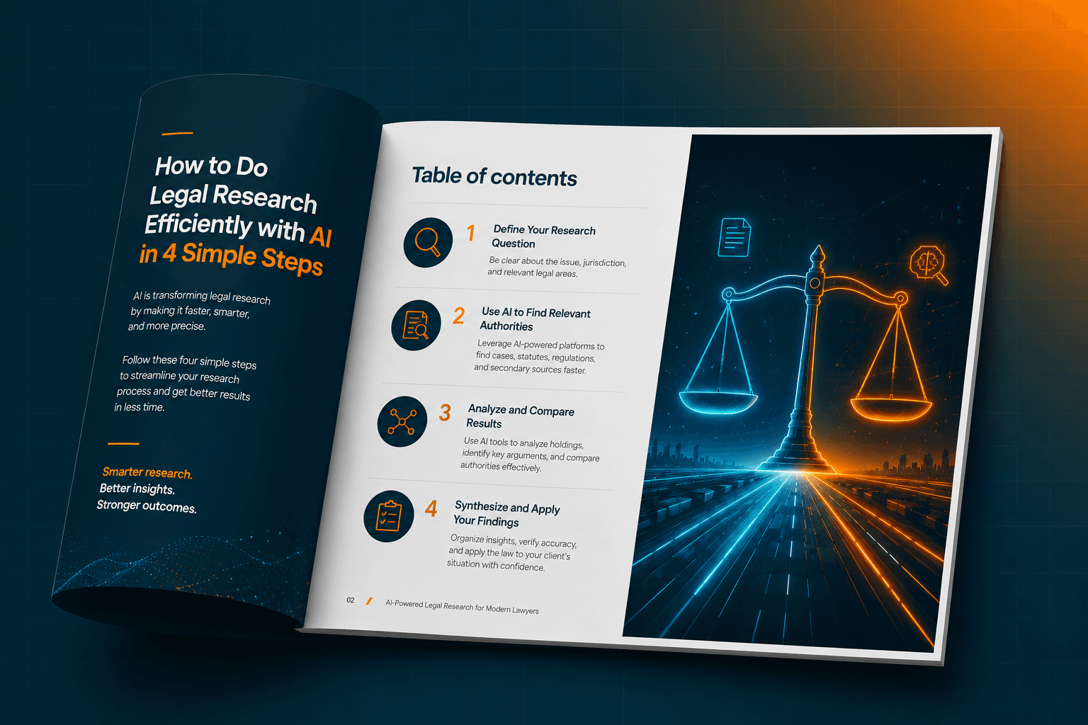 How to Do Legal Research Efficiently with AI in 4 Steps (Free Sample PDF)